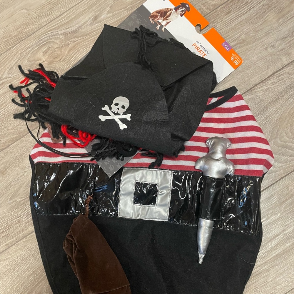 Pirate Dog Costume